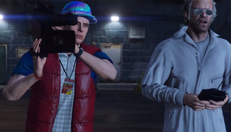 GTA 5 Back to the Future